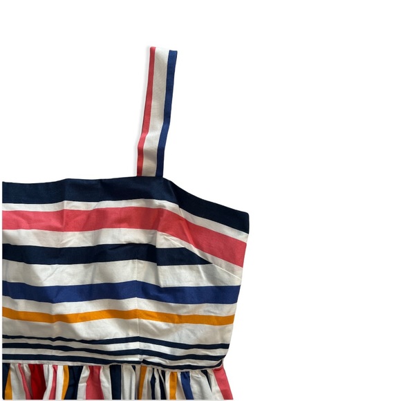 a line fit and flair cotton square neck dress VINCE CAMUTO - Picture 5 of 9